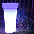 E27 DIY flor pote indoor e outdoor led plástico controlador remoto levou o plantador de incandescência